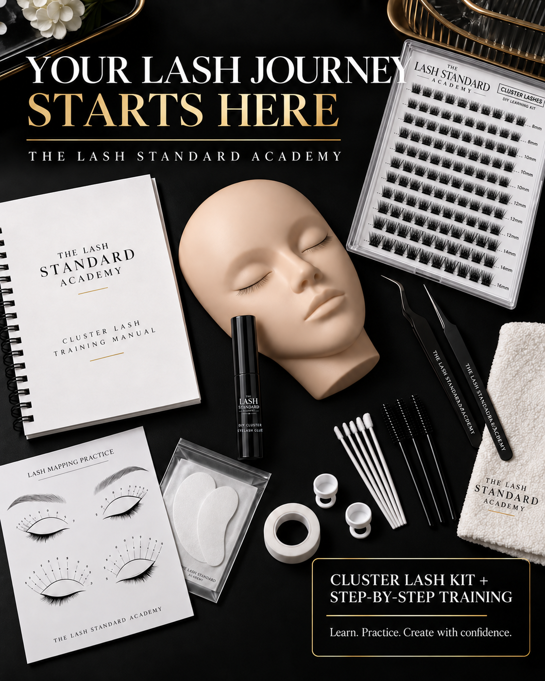 Cluster Lash Training Kit + Step-by-Step Video