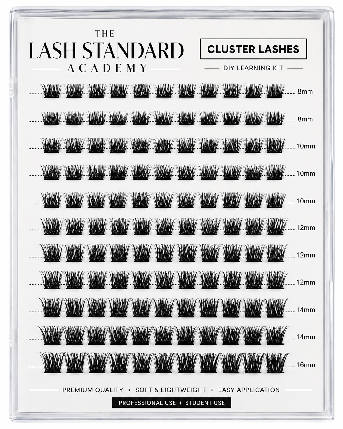 DIY Cluster Lash Tray